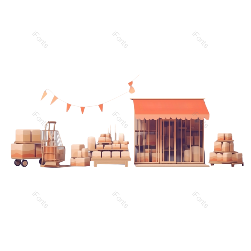 科技图片,金融元素,现代PNG,插画免抠素材